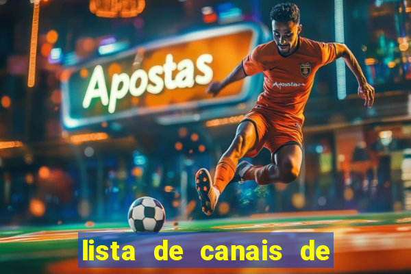 lista de canais de esporte iptv